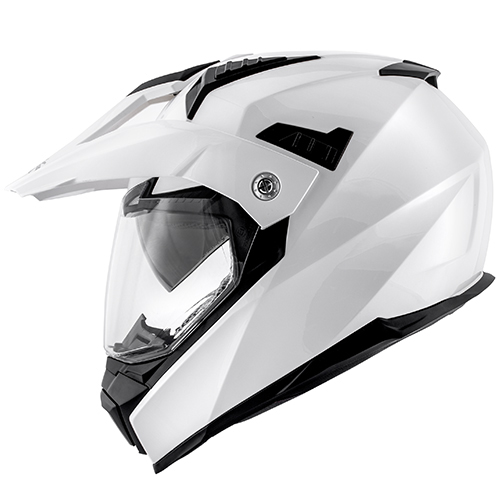 Kappa KV30 White motorcycle helmet